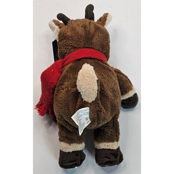 Starbucks Bearista Rudolph The Red-Nosed Reindeer Plush Toy 2003 Edition - Picture 8 of 16